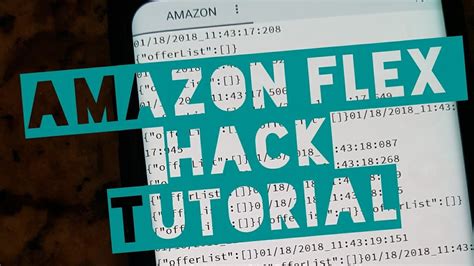 Download the app. . Amazon flex hacks